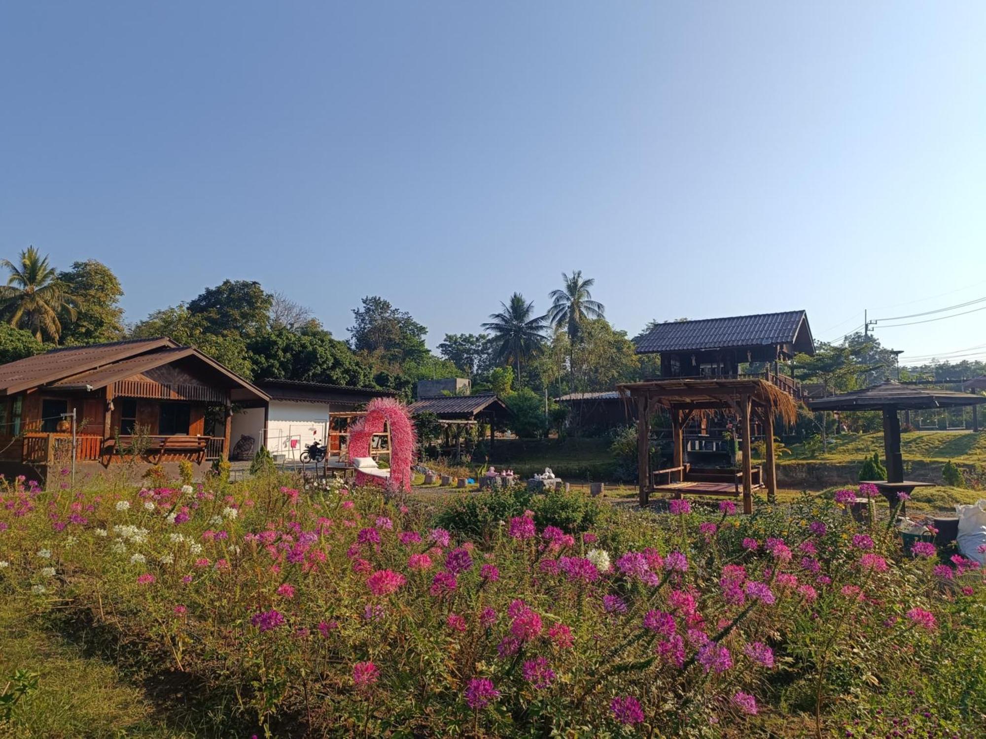 ม่วนใจ๋ปันสุข โฮมสเตย์แอนคาเฟ่ Muanjai Punsuk Homestay And Cafe Chom Thong Εξωτερικό φωτογραφία
