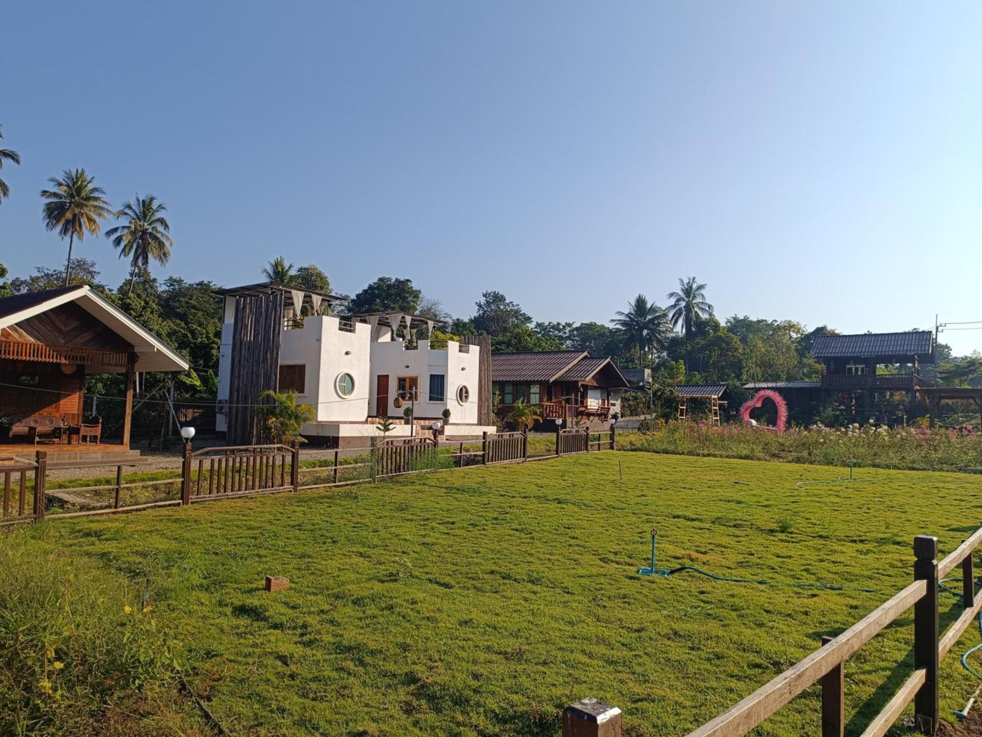 ม่วนใจ๋ปันสุข โฮมสเตย์แอนคาเฟ่ Muanjai Punsuk Homestay And Cafe Chom Thong Εξωτερικό φωτογραφία