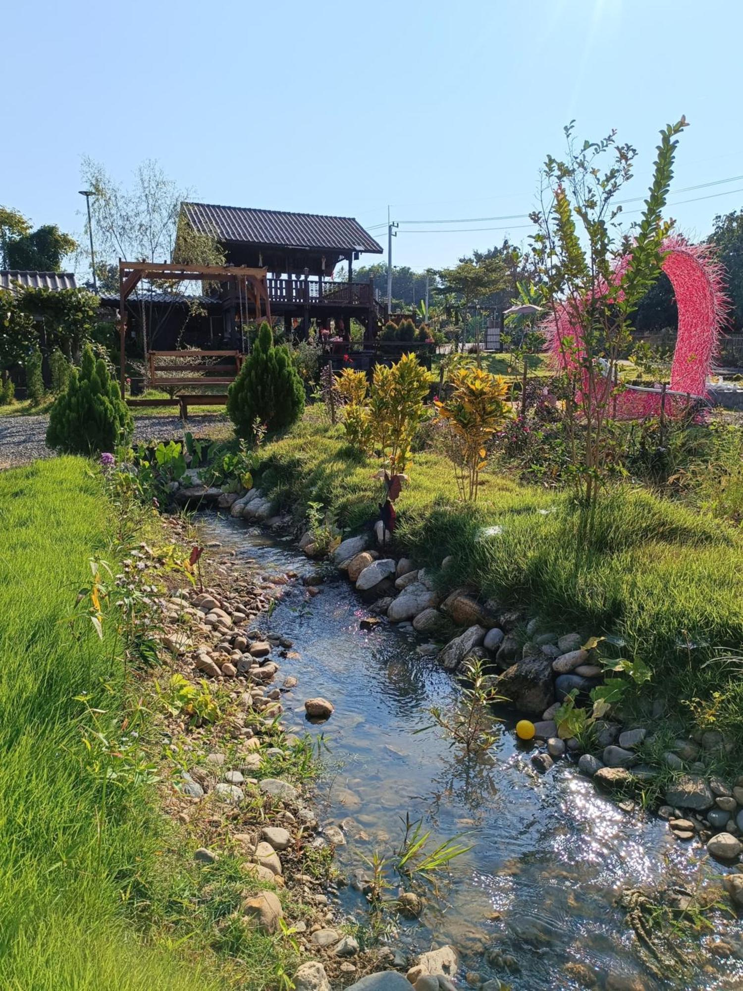 ม่วนใจ๋ปันสุข โฮมสเตย์แอนคาเฟ่ Muanjai Punsuk Homestay And Cafe Chom Thong Εξωτερικό φωτογραφία