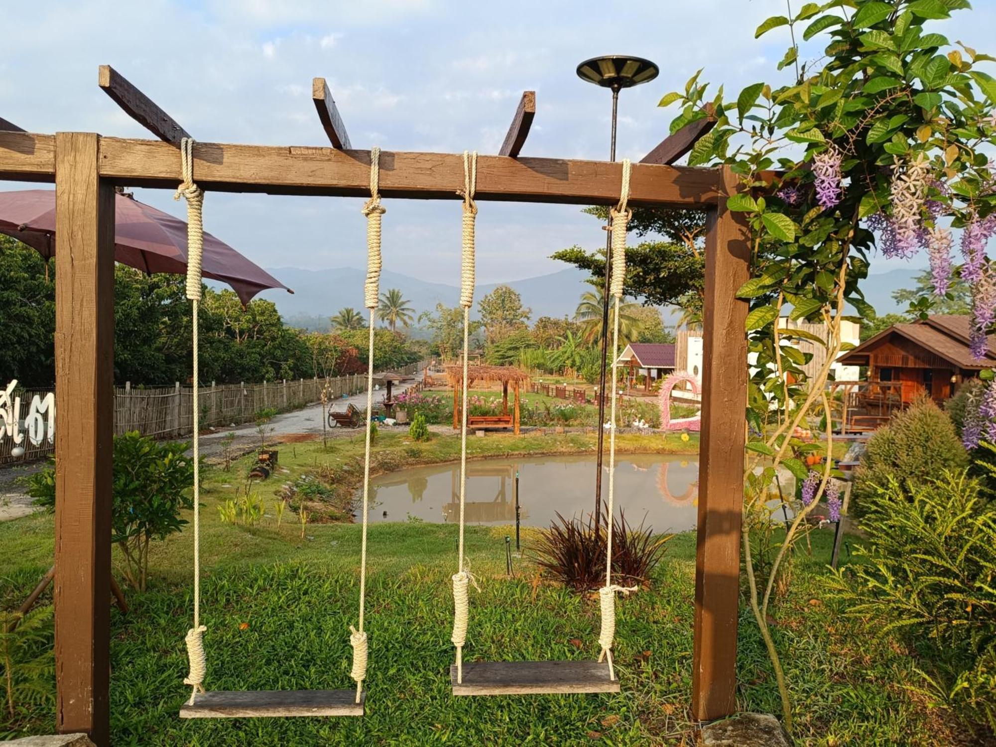 ม่วนใจ๋ปันสุข โฮมสเตย์แอนคาเฟ่ Muanjai Punsuk Homestay And Cafe Chom Thong Εξωτερικό φωτογραφία